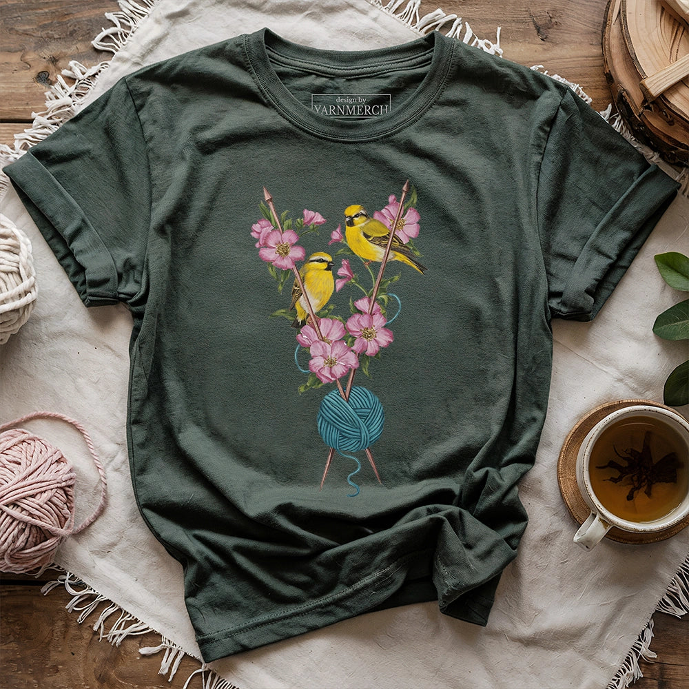 Knitting Warblers T-shirt