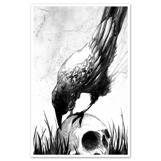 Knocking on Death's Door Print