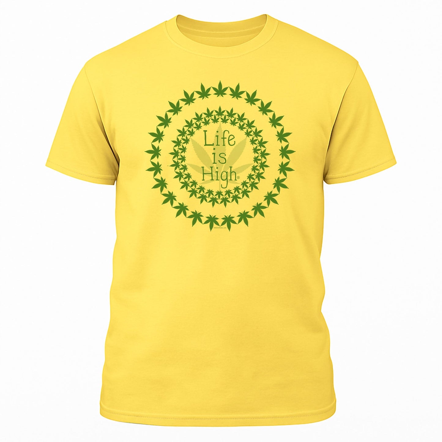 Life Is High Circle Emblem