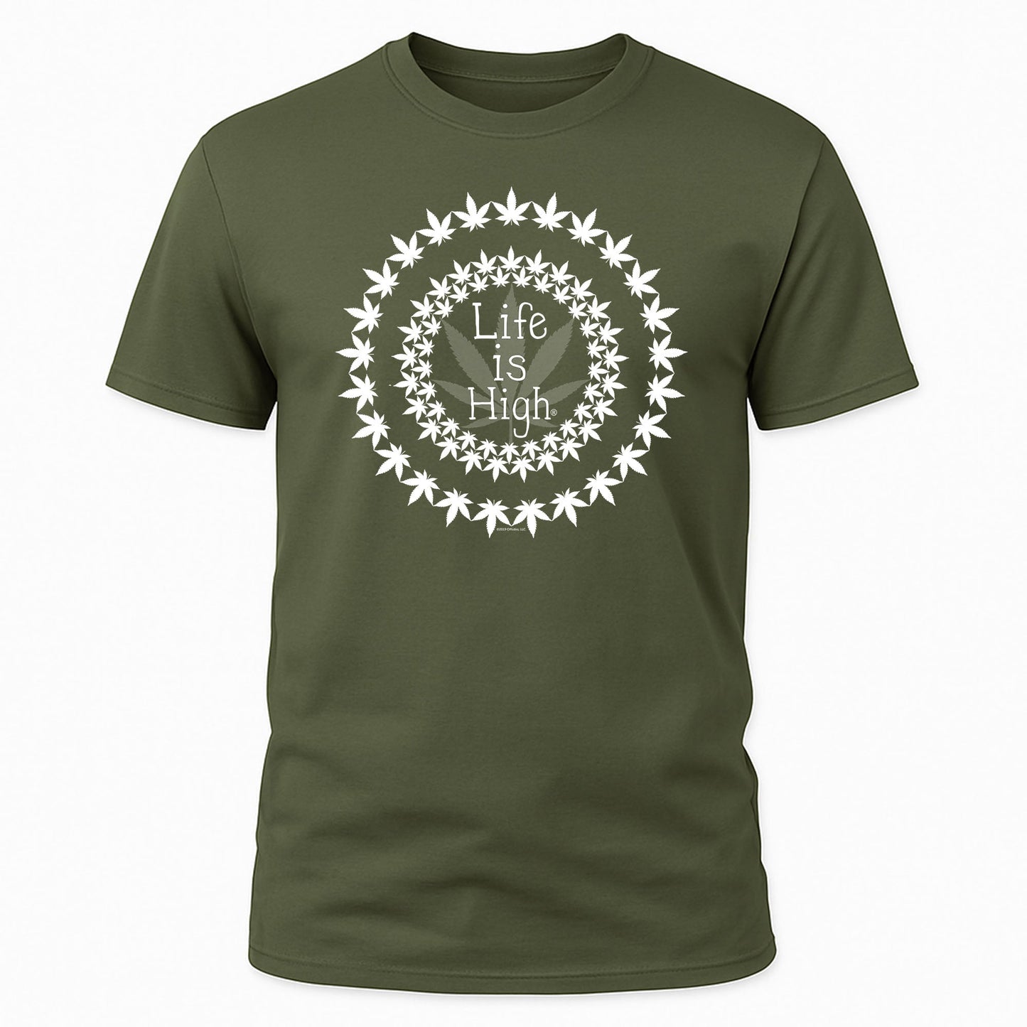 Life Is High Circle Emblem