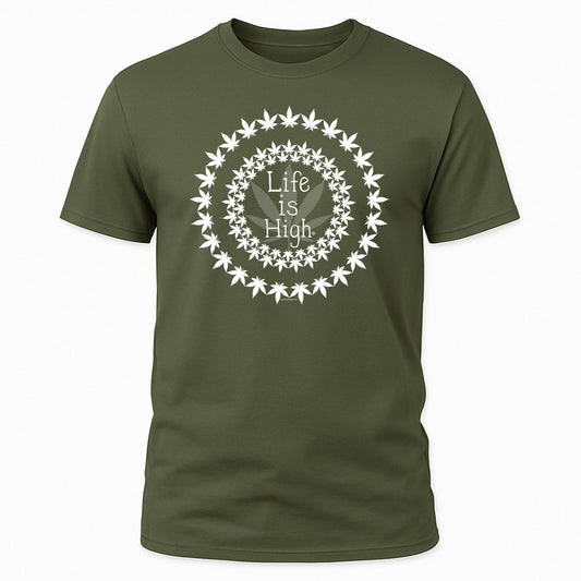 Life Is High Circle Emblem