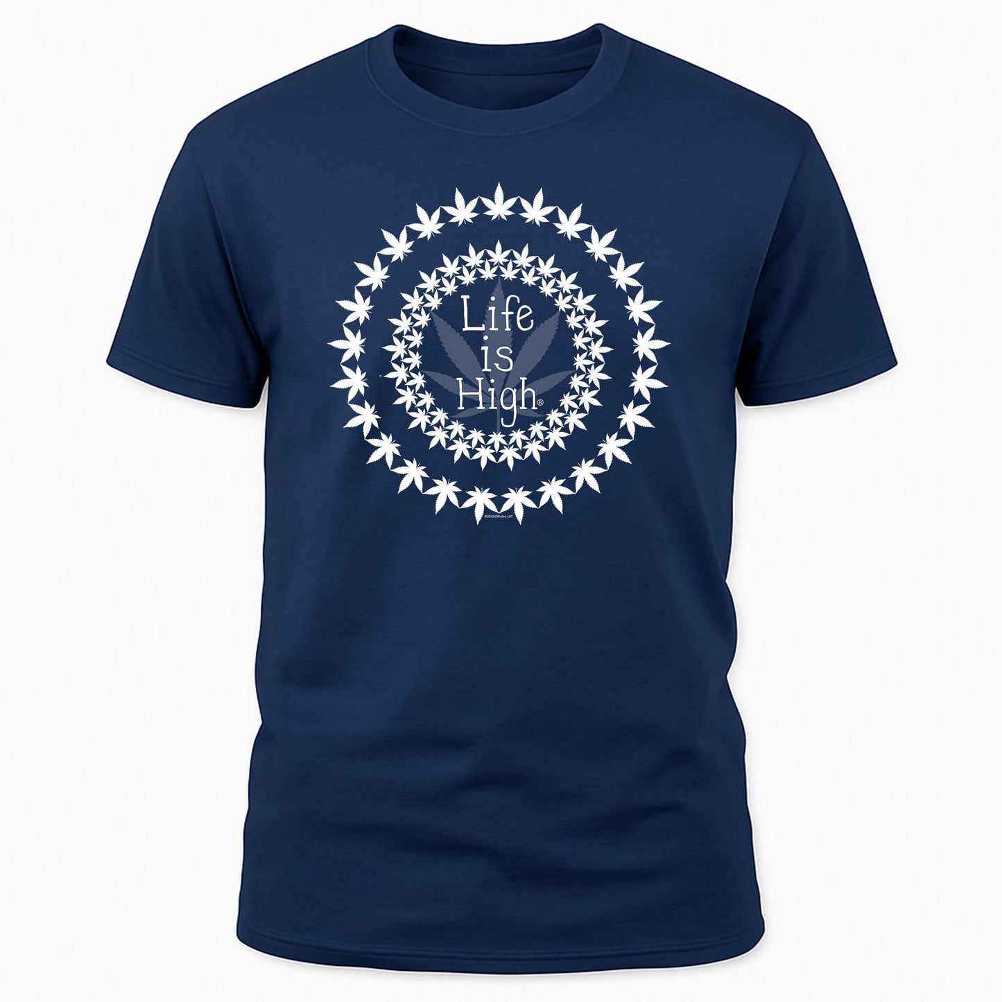 Life Is High Circle Emblem