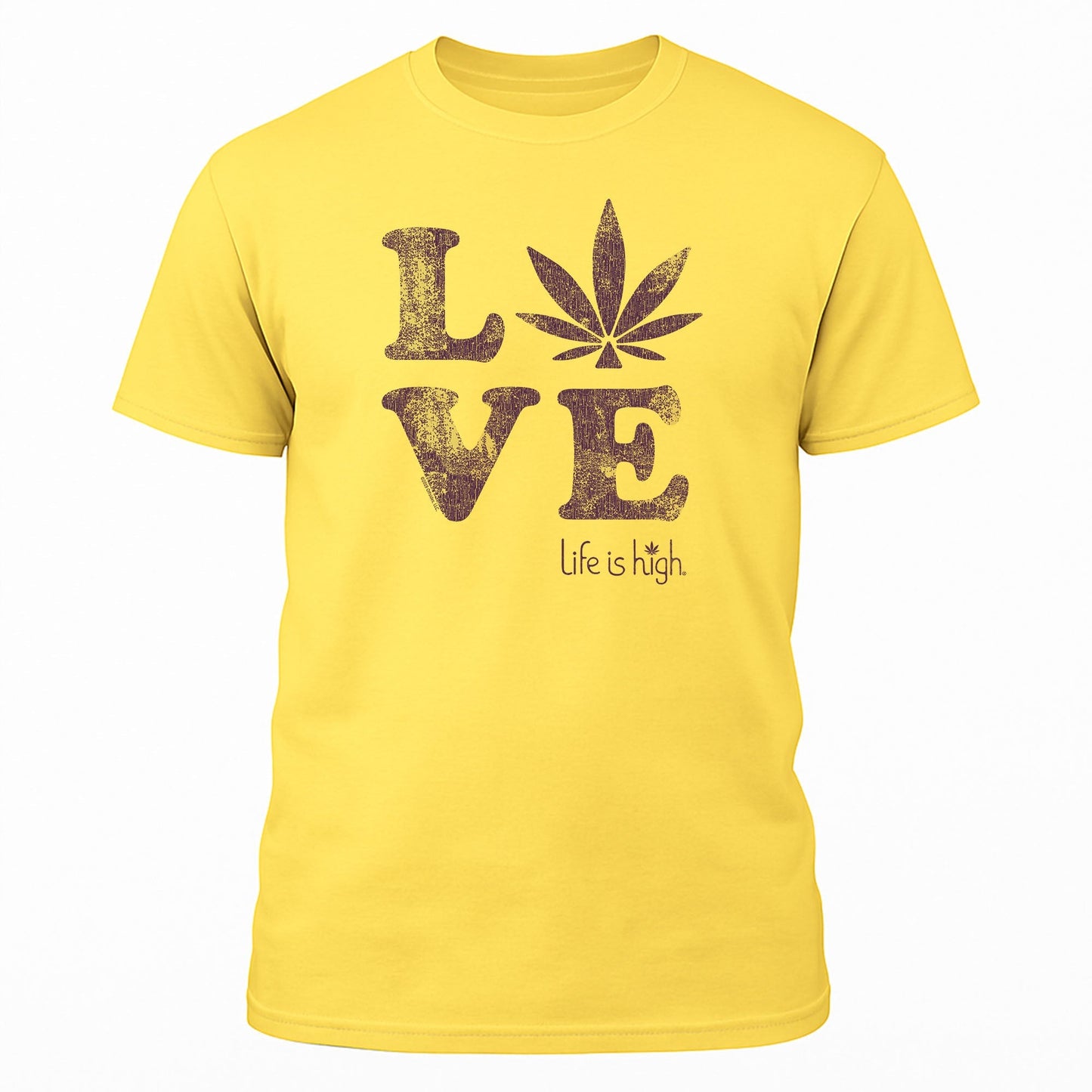 LOVE (Distressed Leaf O)