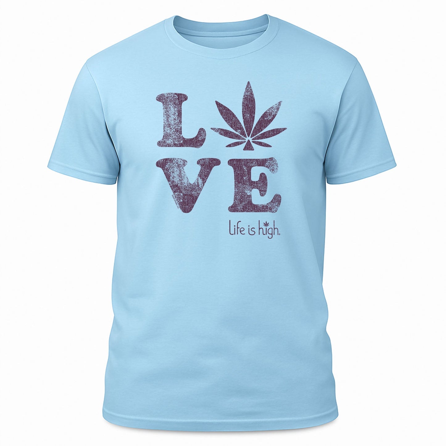 LOVE (Distressed Leaf O)