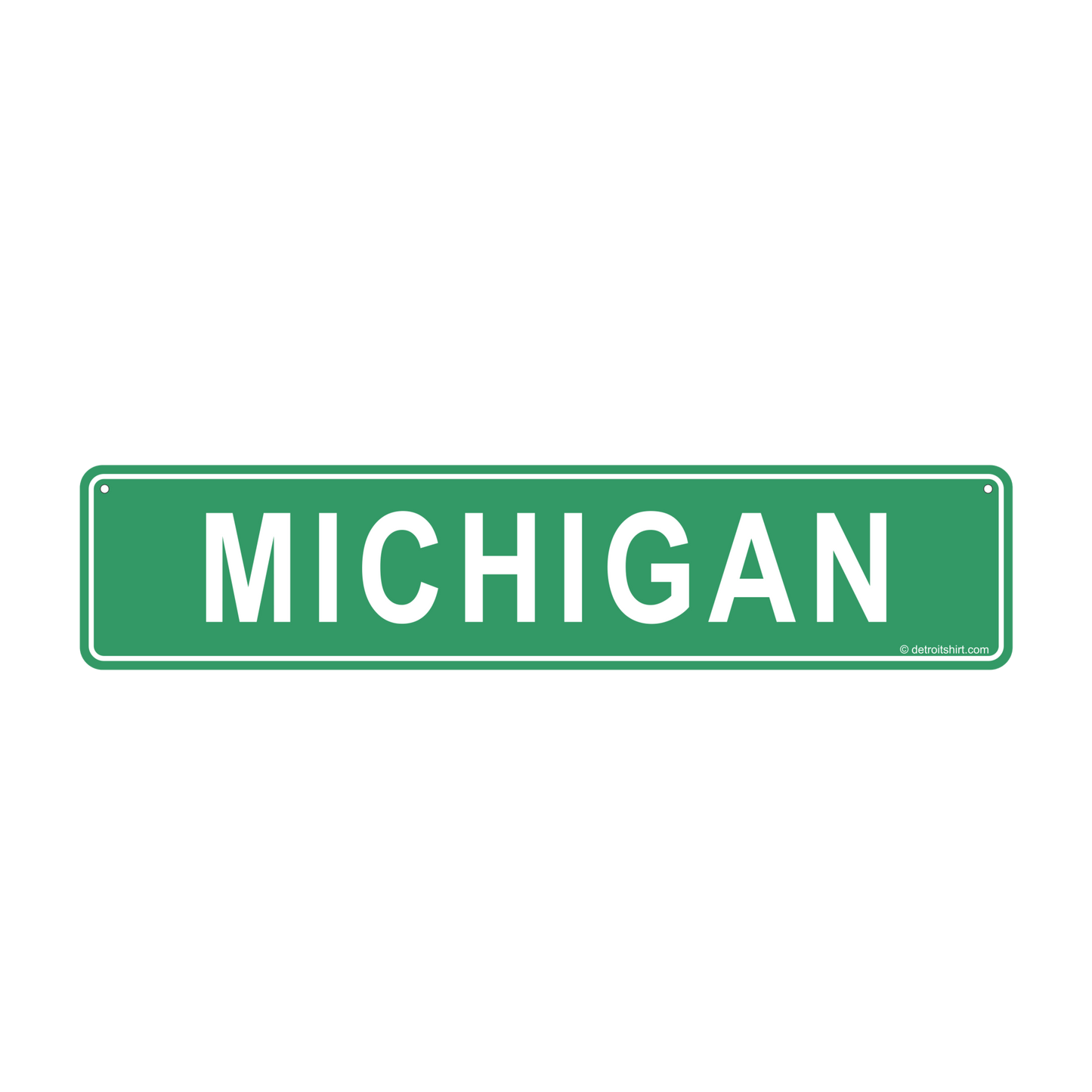 Metal Sign - Michigan Street Sign