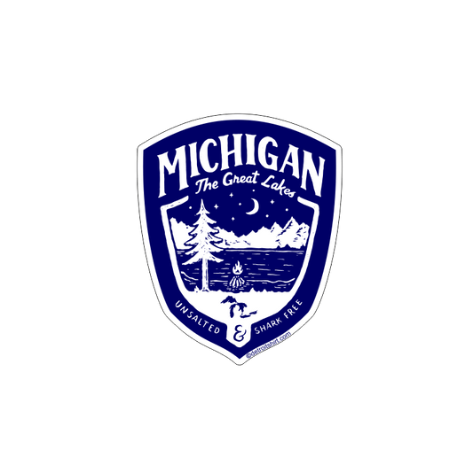 Sticker - Michigan Shield