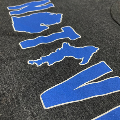 Mens Michigan NATIVE T-Shirt (Heather Black)-FINAL SALE