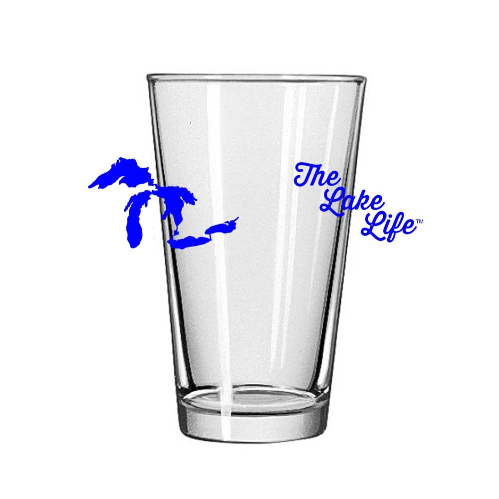 Pint Glass - The Lake Life Michigan