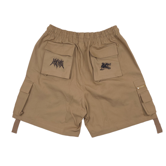 Pack Tactics Cargo Shorts Tan