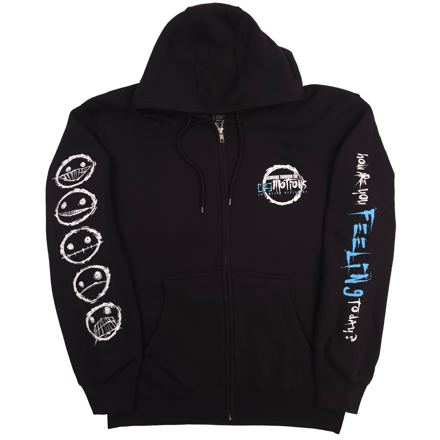 Running Emotions Zip Up Hoodie