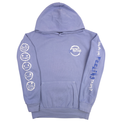 Running Emotions Pullover Hoodie Grape