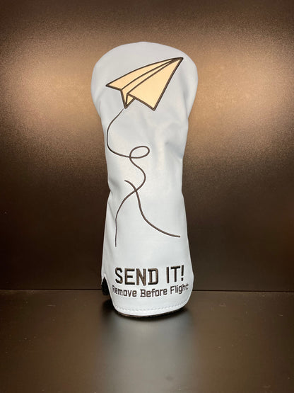 SEND IT! Remove Before Flight Blue Headcover