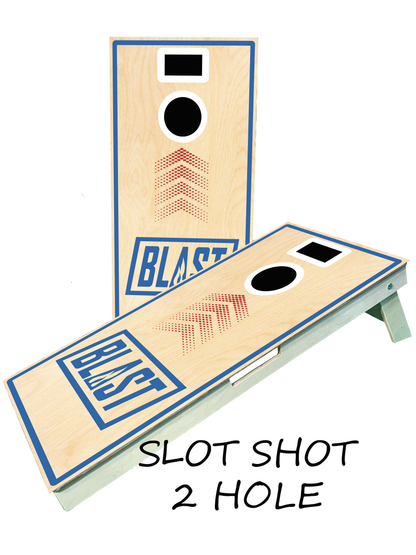 Blast Cornhole SLOT SHOT Boards - 5x the fun!!!