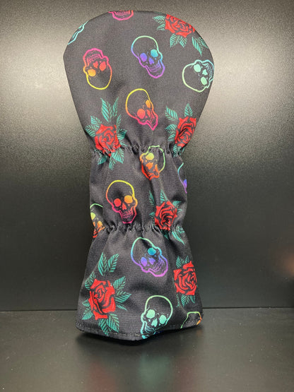 Skulls & Roses Canvas Headcover