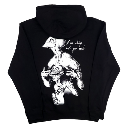 Always Smile Pullover Hoodie Black