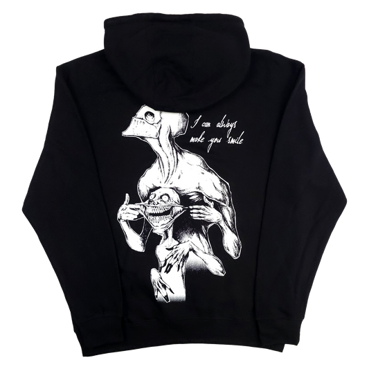 Always Smile Pullover Hoodie Black