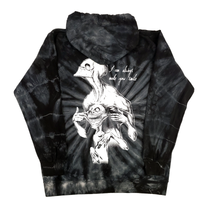 Always Smile Pullover Hoodie Spider Black