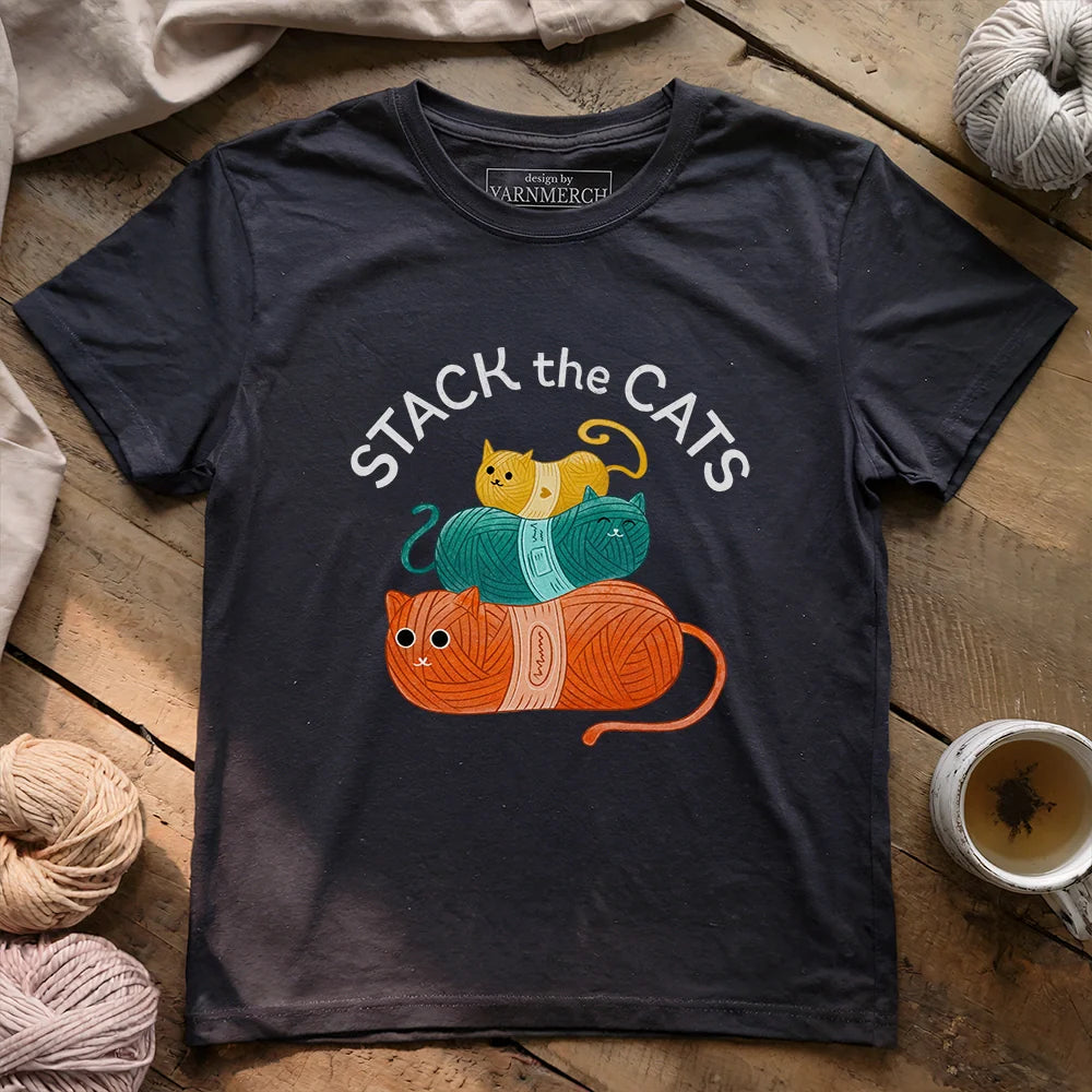 Stack The Cats T-shirt