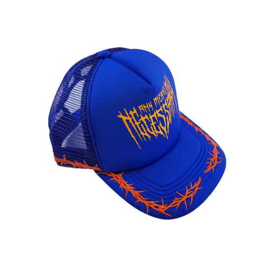 Thorns Trucker Hat Blue