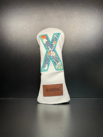 Tropical Floral Print Headcover 2.0