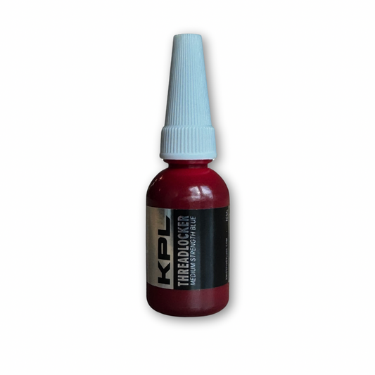 KPL *OIL TOLERANT* - Blue Medium Strength Pocketknife Threadlocker - Large Blue 10ml