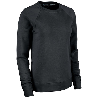 VICTORY FLEECE WOMEN'S SPLIT HEM CREW