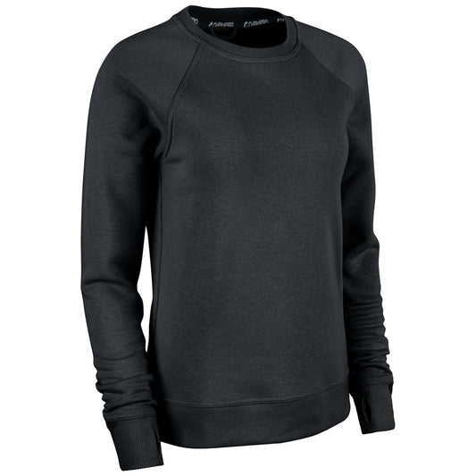 VICTORY FLEECE WOMEN'S SPLIT HEM CREW