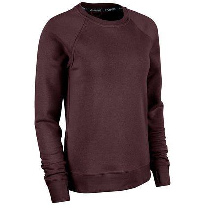 VICTORY FLEECE WOMEN'S SPLIT HEM CREW