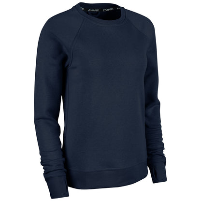 VICTORY FLEECE WOMEN'S SPLIT HEM CREW