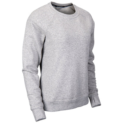 VICTORY FLEECE WOMEN'S SPLIT HEM CREW