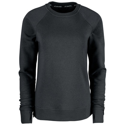 VICTORY FLEECE WOMEN'S SPLIT HEM CREW