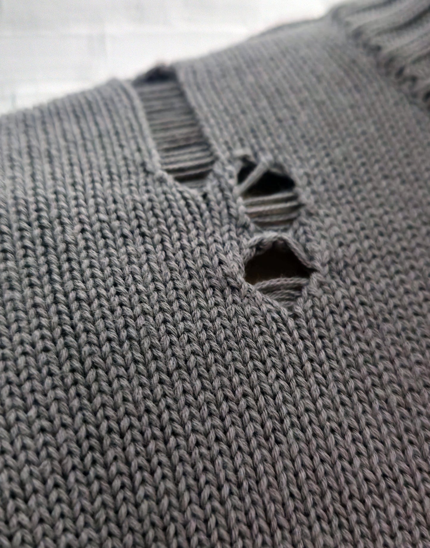 War with Myself Knit Sweater