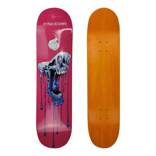 Wicked Out Skateboard Pink