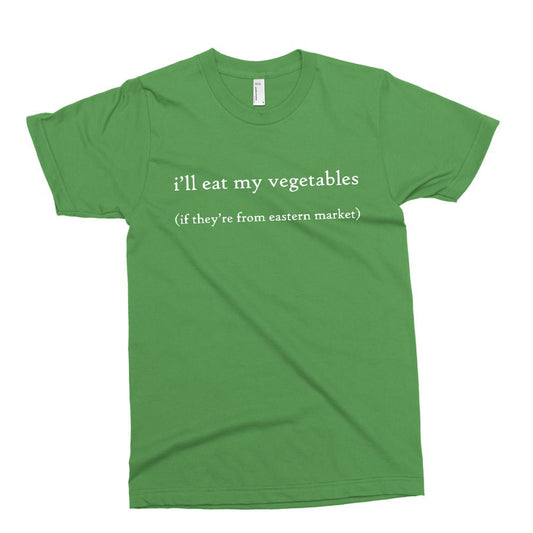 Youth - I'll Eat My Veggies if they are from Eastern Market T-shirt-FINAL SALE