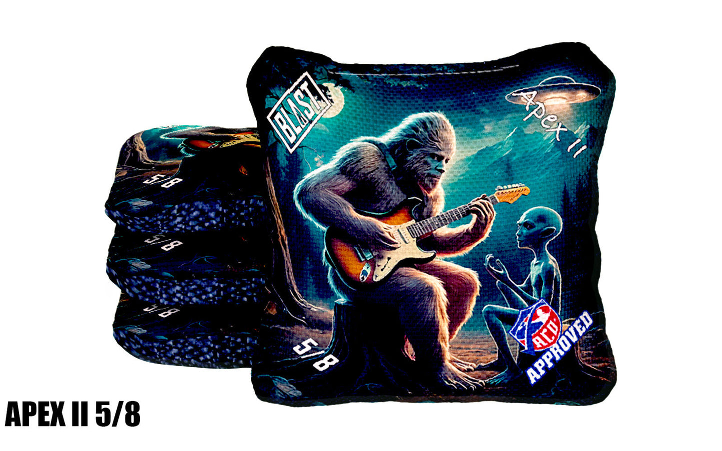 Sasquatch and Alien Apex II (5/8) -  ACO Approved Pro Bag