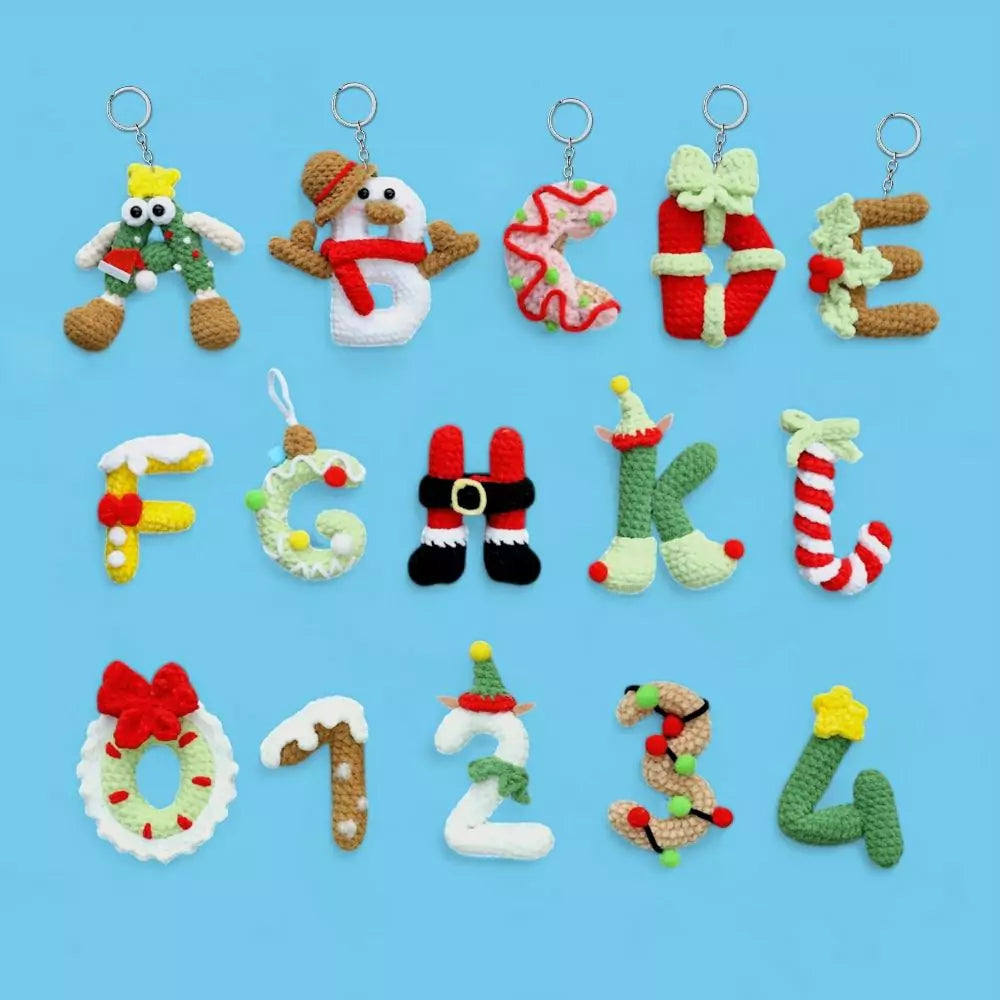[PATTERN GIFT] Christmas ABCrochet - Alphabet & Number Pattern Digital Download