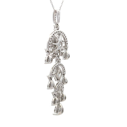 1.50ct Diamond Fashion Pendants 14KT White Gold