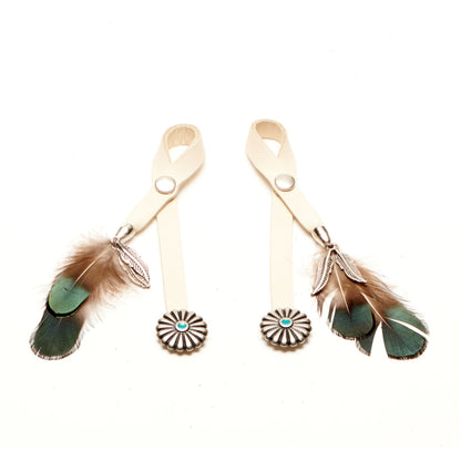 Feathered Boot Charm