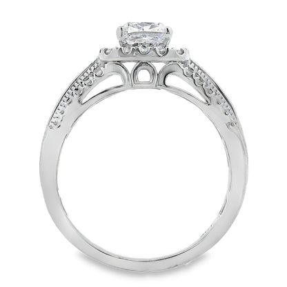 1.53ct Lab Grown Diamond Eng Only 10KT White Gold