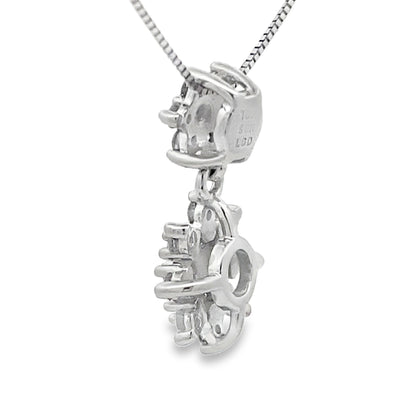 Lab Grown Diamond Fashion Pendants 10KT White Gold