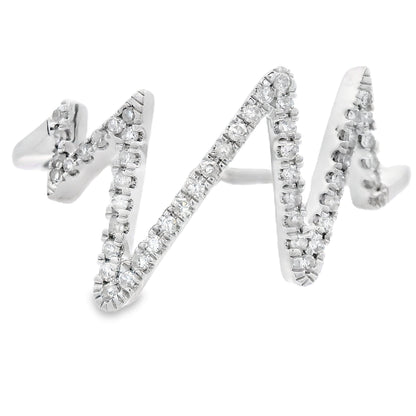 .15ct Diamond Ring 14KT White Gold