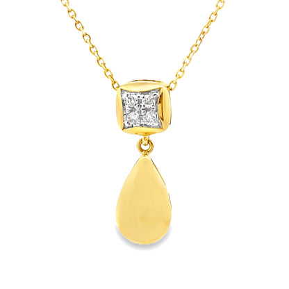 .04ct Diamond Fashion Pendants 10KT Yellow Gold