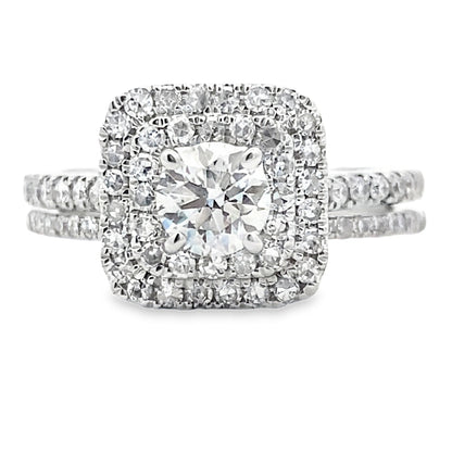 Lab Grown Diamond Fashion band rings 14KT White Gold