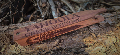 Long Box Call cedar sides Cedar Paddle dugout