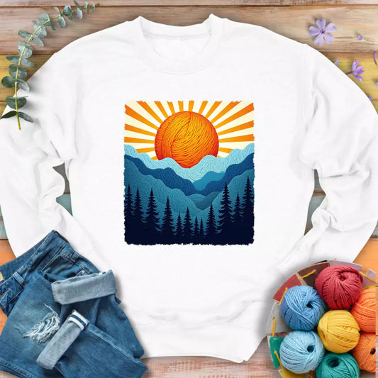 Yarn Sun Sweatshirt